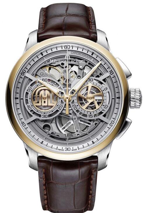 Maurice Lacroix Masterpiece Chronograph Skeleton MP6028-PS101-001-1 Replica Watch